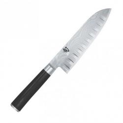 Couteau santoku alvéolé "Shun Classic" damas 18 cm [Kai]