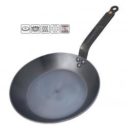 Poêle à frire ronde 24 cm [De Buyer]