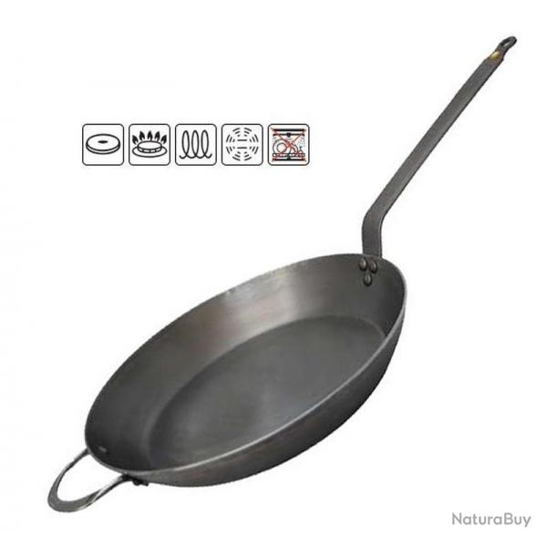 Pole  frire ronde 36 cm [De Buyer]