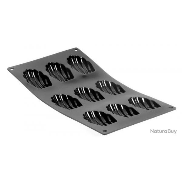 Moule silicone Moul'flex 9 madeleines [De Buyer]