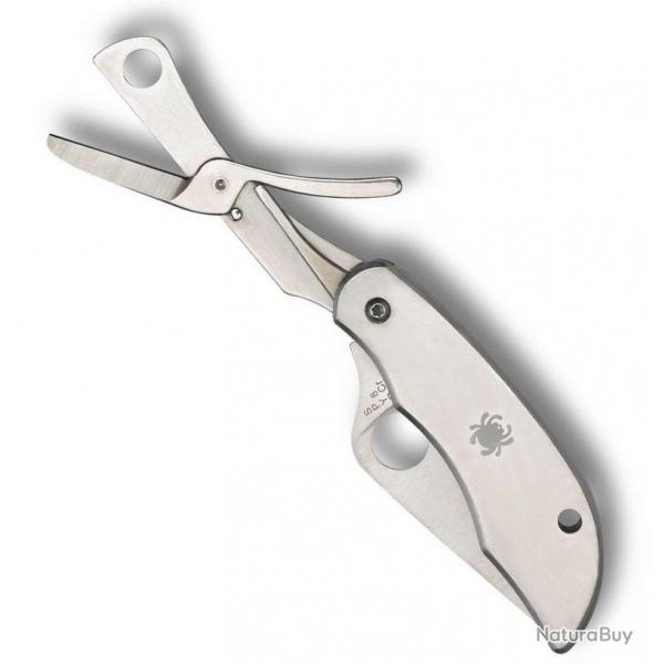 Couteau "Clipitool" ciseaux [Spyderco]