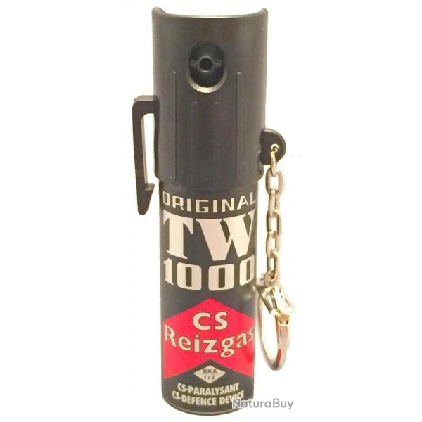 Bombe lacrymogne CS-spray "Lady" porte-cls 15 ml [TW1000]