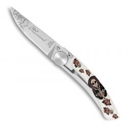 Couteau Le Thiers Liner lock "Hipster - Cavalera" [Claude Dozorme]
