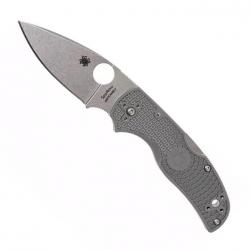 Couteau "Native 5" Maxamet / nylon-fibre de verre gris [Spyderco]