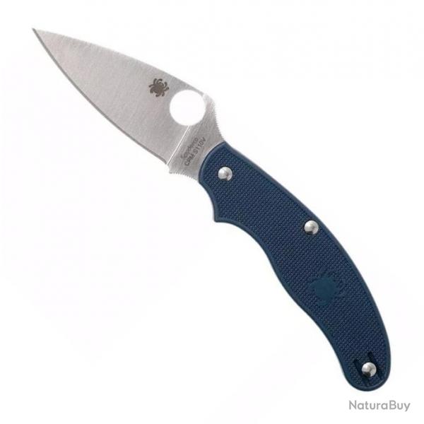 Couteau "UK Penknife" S110V / nylon-fibre de verre bleu [Spyderco]