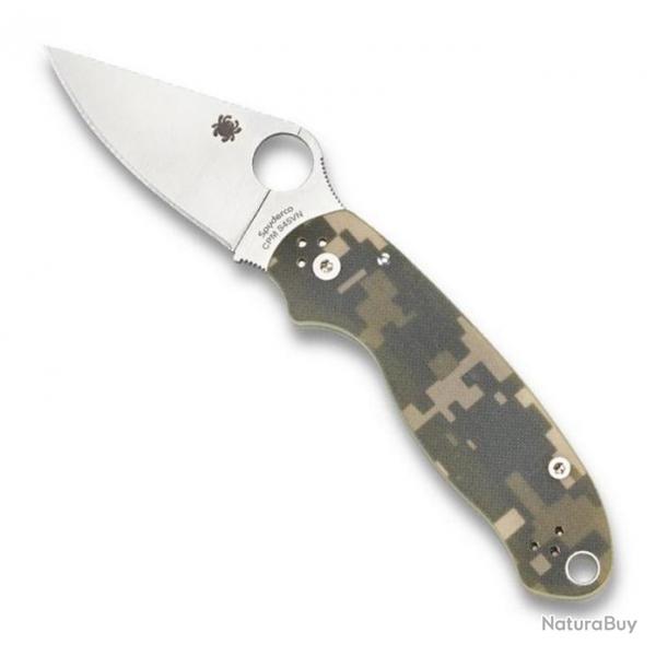 Couteau "Para 3" S45VN / G10 camo [Spyderco]