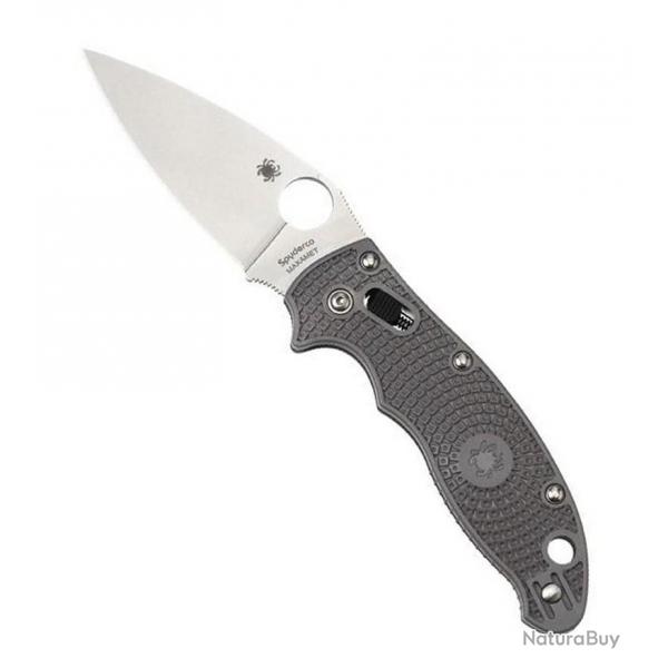Couteau Manix 2 (Maxamet / FRN gris) [Spyderco]