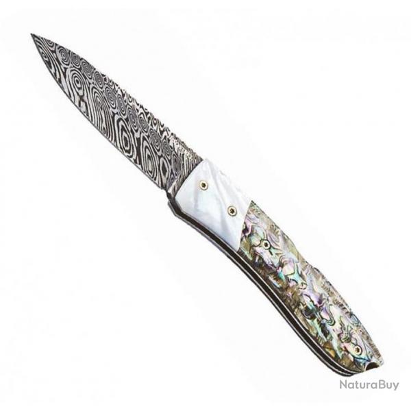 Couteau "Opera" damas abalone [Lionsteel]