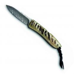 Couteau "Opera" damas corne de bélier [Lionsteel]