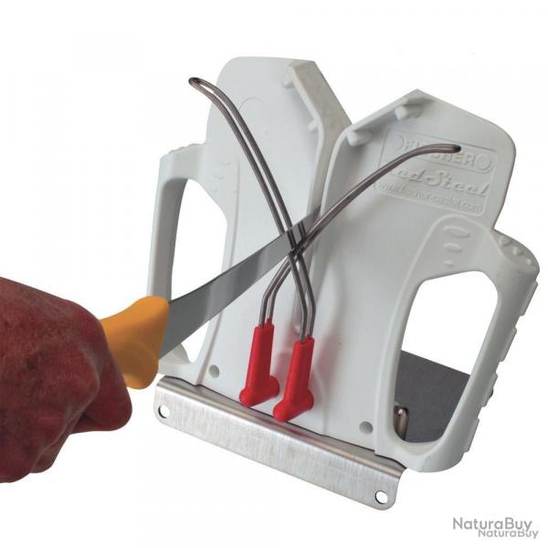 Aiguiseur manuel broches croises Redsteel Polish
