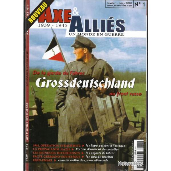 axe & allis 1939-1945 n1 grossdeutschland au front russe , les jeunesses hitlriennes , eben emael