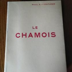 livre  le Chamois 1938 de rm Couturier Brochés et non rogné 857 pages