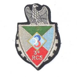 Patch Armée Française 3 RCS régiment de commandement et de soutien