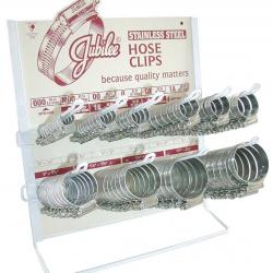 Colliers de serrage inoxydables 100pcs Jubilee JUCD100RVS
