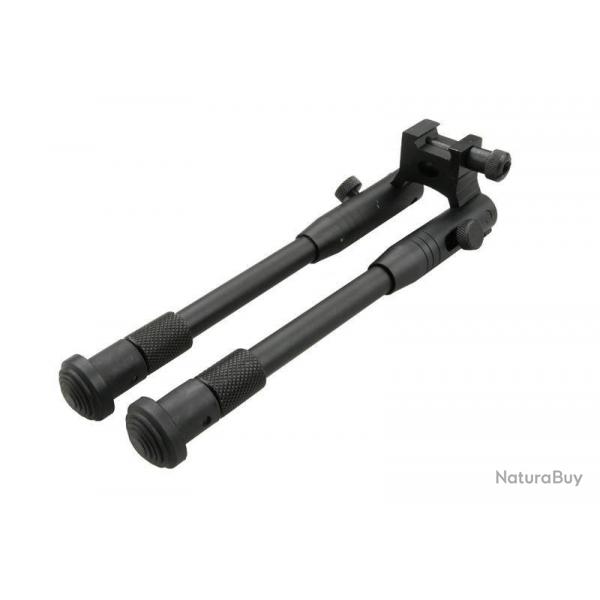 Bi-Pied Universel Airsoft WELL Reglable et telescopique AEG et Sniper