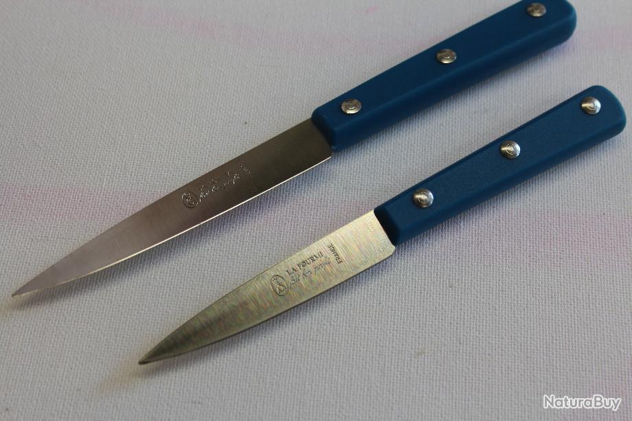 Couteau d'office La Fourmi PP bleu 10cm 