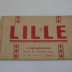 lot de carte en carnet postal ancienne Lille