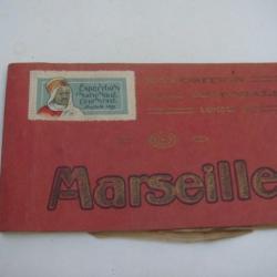 lot de carte en carnet postal ancienne exposition coloniale 1922