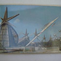 lot de carte en carnet postal ancienne exposition universelle de bruxelles 1958