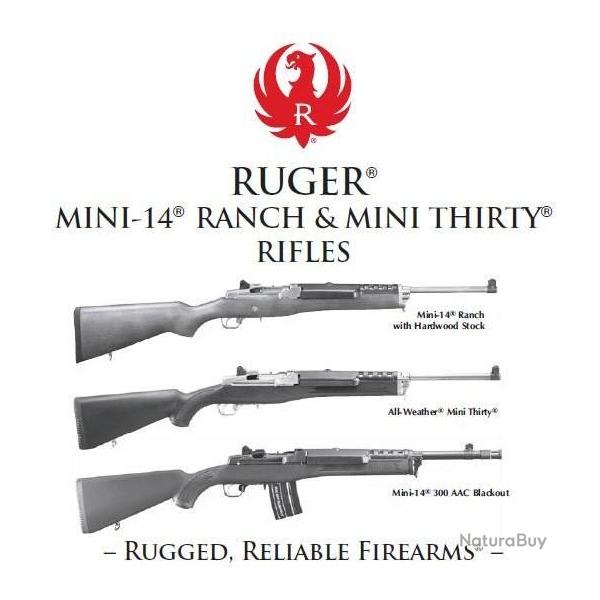 Notice d'utilisation carabine RUGER MINI 14 MINI 30