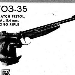 Notice Pistolet monocoup TOZ35 en 22lr