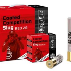 Cartouches GECO Competition Slug CCS Red Cal12/67.5 28g par 100