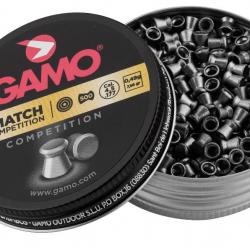 2 Boites Plombs Gamo Pro Match 500 plombs - Cal. 4,5.