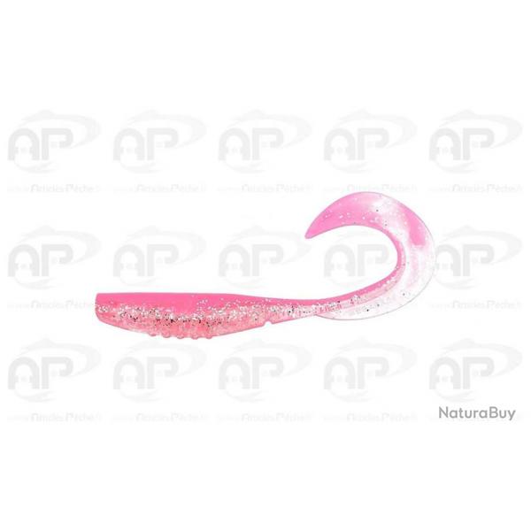 Leurre souple Megabass X-Layer Curly 7" Pink Glitter 22 g 4 17 cm