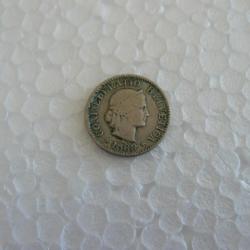 monnaie suisse 5 centimes 1889B
