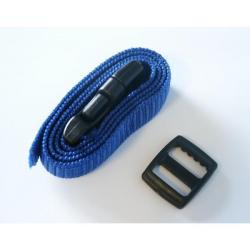 Sangle nylon bleu foncé - Largeur 20 mm - Longueur 64 cm