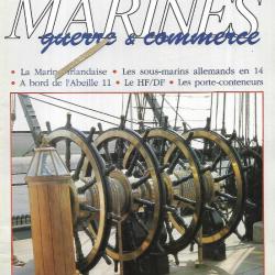 marines guerre et commerce n 28, u-boot en 14, l'abeille 11, marine irlandaise ,  marines éditions.