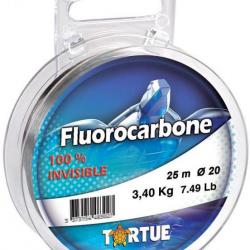 NYLONS FLUOROCARBONE TORTUE 0.12 mm 25 m