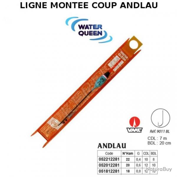 LIGNES MONTES PCHES FINES ANDLAU WATER QUEEN 0.6 g