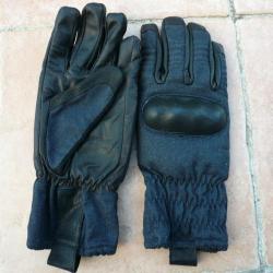 GANTS COMBAT COQUES FELIN KEVLAR CUIR / ARMEE LEGION / NEUFS (antistatik)