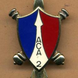 Insigne ACA 2 - Commandement de l'Artillerie du 2° Corps d'Armée