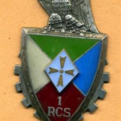 Insigne 1er RCS - 1er Régiment de Commandement et de Soutien  SANS ATTACHE