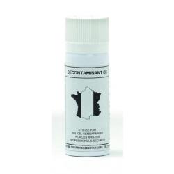 Lot de 10 Sprays Decontaminants Lacrymogène d'Urgence 50 ML Gamme Professionnelle