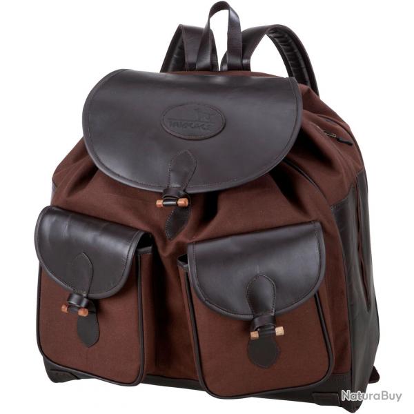 Sac  dos de chasse coton/cuir