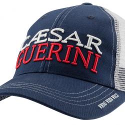 Casquette Caesar Guerini Bleue Et Grise