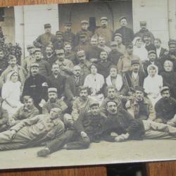 260519 carte photo, (guilleminot paris) casque 15 infirmière tirailleurs sénégalais 50/60 soldats