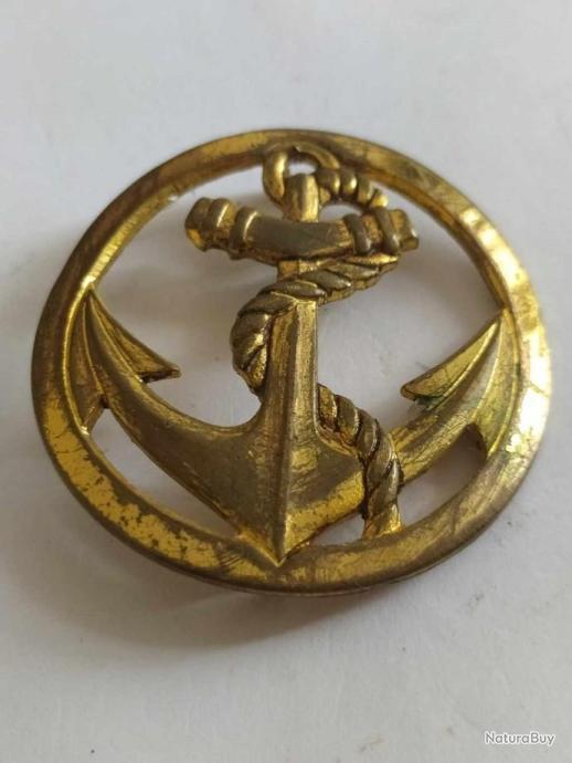 Insigne de béret des parachutistes des troupes de marine - Drago - Insignes de beret - Insignes de col (14729868