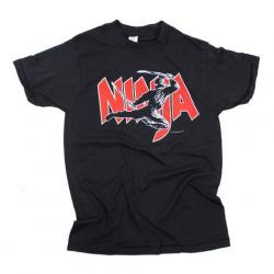 T-shirt : Ninja -  couleur noir  - taille S = 42 - 133563 fin de série