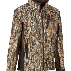 Blouson softshell Percussion GhostCamo Wet