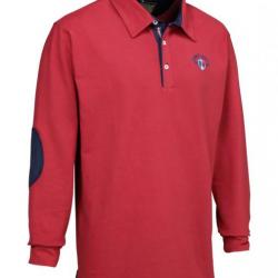 Polo Ligne Verney Carron Casual Manches longues Rouge