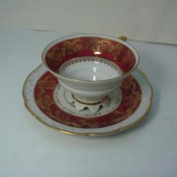 tasse plus assiette en porcelaine bavaria assiette diametre 15 cm