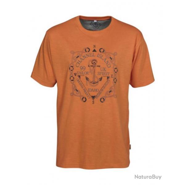 T shirt Guernsey Orange Idaho