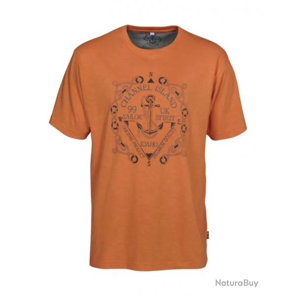 T shirt Guernsey Orange Idaho