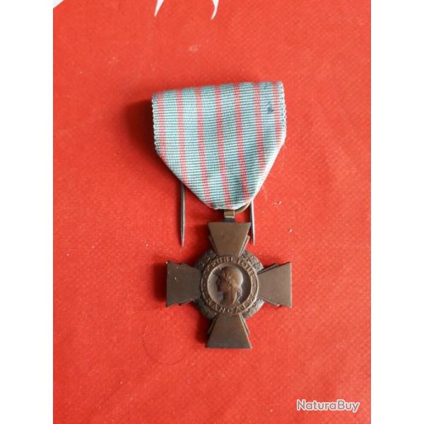 medaille croix du combattant ww1 ww2