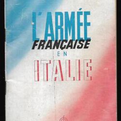 l'armée française en italie publication 1945