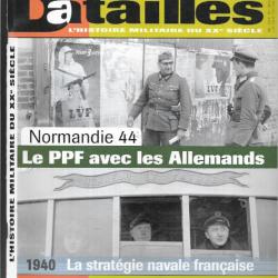 revues batailles 37 le ppf avec les allemands, bataille de bouchain 1940, stratégie navale française